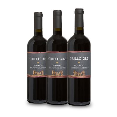 REFOSCO DAL PEDUNCOLO ROSSO (pack of 3 bottles)